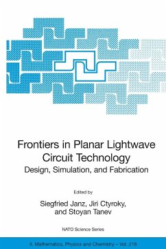 Frontiers in Planar LightWave Circuit Technology - Janz, Siegfried / Ctyroky, Jiri / Tanev, Stoyan (eds.)