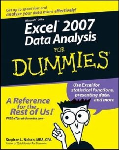 Cover Excel 2007 Data Analysis For Dummies