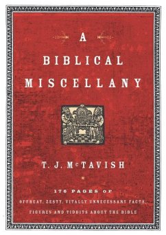 A Biblical Miscellany - McTavish, T J