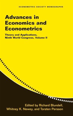 Advances in Economics and Econometrics - Blundell, Richard / Newey, Whitney K. / Persson, Torsten (eds.)
