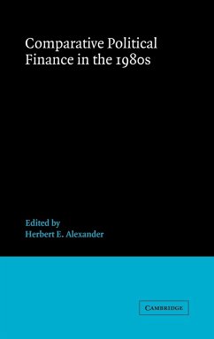 Comparative Political Finance in the 1980s - Federman, Joel