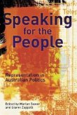 Speaking for the People: Representation in Australian Politics