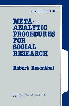 Meta-Analytic Procedures for Social Research - Rosenthal, Robert
