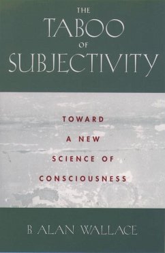 The Taboo of Subjectivity - Wallace, B Alan
