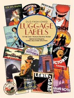 Old-fashioned Luggage Labels - Grafton, Carol Belanger