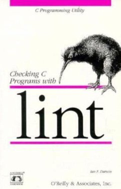 Checking C Programs with Lint - Darwin, Ian D.