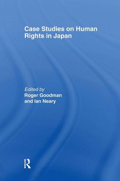 Case Studies on Human Rights in Japan - Goodman, Roger; Neary, Ian