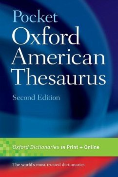 Pocket Oxford American Thesaurus, 2e - Oup