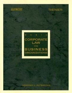 Basic Corporate Law and Business Organizations - Kutzavich, Deborah L.