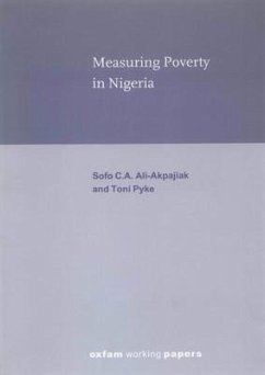 Measuring Poverty in Nigeria - Ali-Akpajiak, Sofo; Pyke, Toni