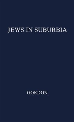 Jews in Suburbia - Gordon, Albert Isaac; Unknown