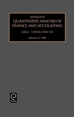 Advances in Quantitative Analysis of Finance and Accounting - Lee, Cheng-Few (ed.)