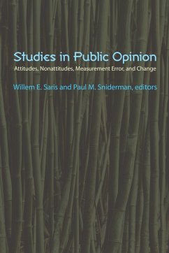 Studies in Public Opinion - Saris, Willem E. / Sniderman, Paul M. (eds.)