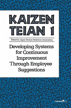 Kaizen Teian 1 - Productivity Press Development Team