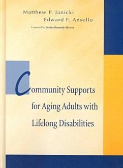Cover Community Support for Aging Adults with Lifelong Disabilities