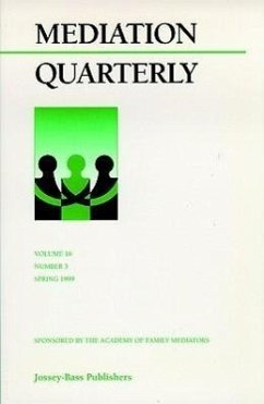 Mediation Quarterly, No. 3, Fall 1999 - Lang, Michael D.