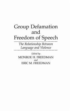 Group Defamation and Freedom of Speech