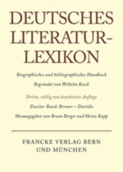 Deutsches Literatur-Lexikon / Bremer - Davidis / Deutsches Literatur-Lexikon Band 2 - Bremer - Davidis