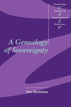 A Genealogy of Sovereignty - Bartelson, Jens