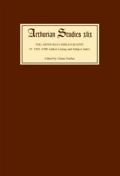 Arthurian Bibliography IV - Barber, Elaine (ed.)