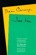 Cover Dear Carnap, Dear Van