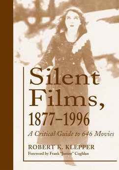 Silent Films, 1877-1996 Cover Silent Films, 1877-1996