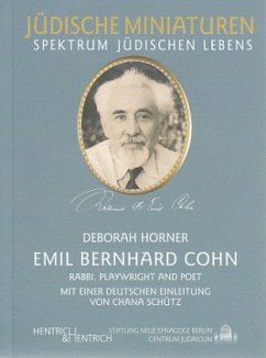 Emil Bernhard Cohn - Rabbi, Playwright and Poet Cover Emil Bernhard Cohn - Rabbi, Playwright and Poet