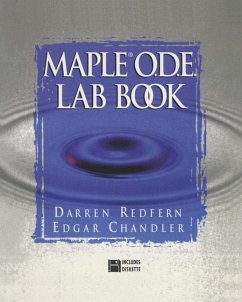 The Maple® O.D.E. Lab Book - Redfern, Darren; Chandler, Edgar