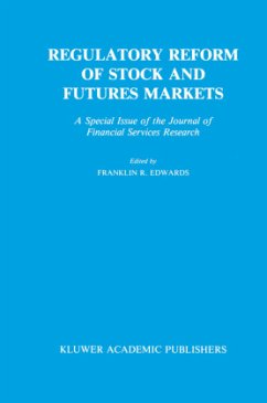 Regulatory Reform of Stock and Futures Markets - Edwards, Franklin R. (Hrsg.)