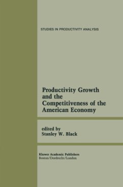 Productivity Growth and the Competitiveness of the American Economy - Black, Stanley W. (Hrsg.)