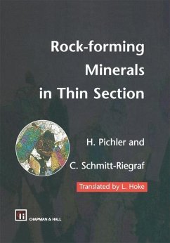 Rock-forming Minerals in Thin Section - Pichler, Hans;Schmitt-Riegraf, Cornelia