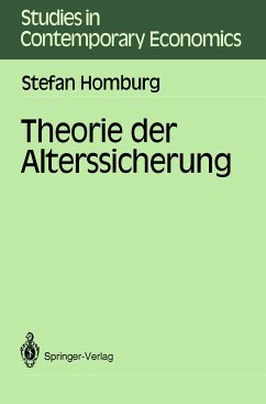 Theorie der Alterssicherung - Homburg, Stefan