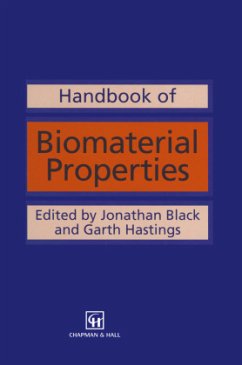 Handbook of Biomaterial Properties - Black, Jonathan / Hastings, Garth (eds.)