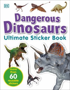 Ultimate Sticker Book: Dangerous Dinosaurs - Dk