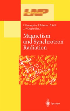 Magnetism and Synchrotron Radiation - Beaurepaire, Eric / Scheurer, Fabrice / Krill, Gerard / Kappler, Jean Paul (eds.)