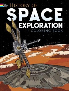 History of Space Exploration Coloring Book - LaFontaine, Bruce