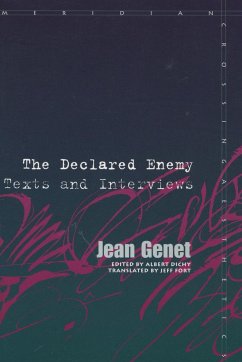 The Declared Enemy - Genet, Jean