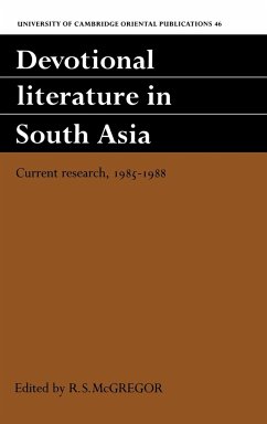 Devotional Literature in South Asia - McGregor, R. S. (ed.)