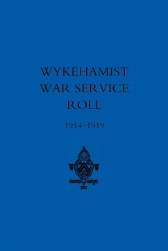 Cover Wykehamist War Service Roll
