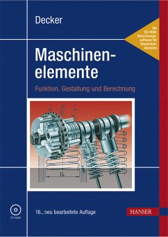 Decker Maschinenelemente mit CD - Decker, Karl-Heinz; Kabus, Karlheinz