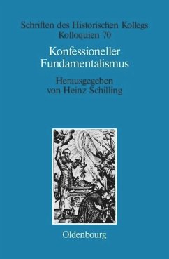 Konfessioneller Fundamentalismus - Müller-Luckner, Elisabeth