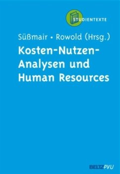 Cover Kosten-Nutzen-Analyse und Human Resources (HR)