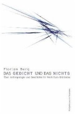 Das Gedicht und das Nichts - Berg, Florian