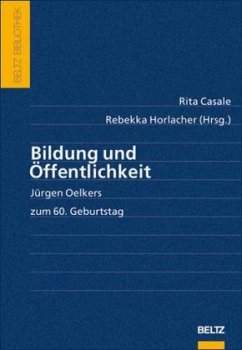 Bildung und Öffentlichkeit - Casale, Rita / Horlacher, Rebekka (Hgg.)