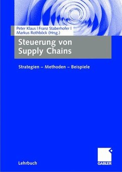 Steuerung von Supply Chains - Klaus, Peter / Staberhofer, Franz / Rothböck, Markus (Hgg.)