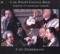 Sinfonien WQ 182,Nr.1,3,5,6/Cellokonzer - Cafe Zimmermann