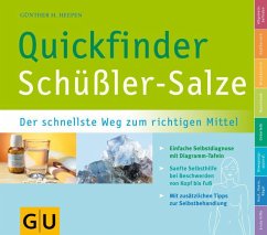 Quickfinder Schüßler-Salze - Heepen, Günther H.