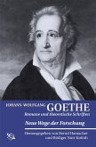 Johann Wolfgang Goethe: Romane und theoretische Schriften