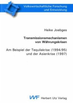 Cover Transmissionsmechanismen von Währungskrisen