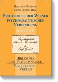 Protokolle der Wiener Psychoanalytischen Vereinigung Band I-IV